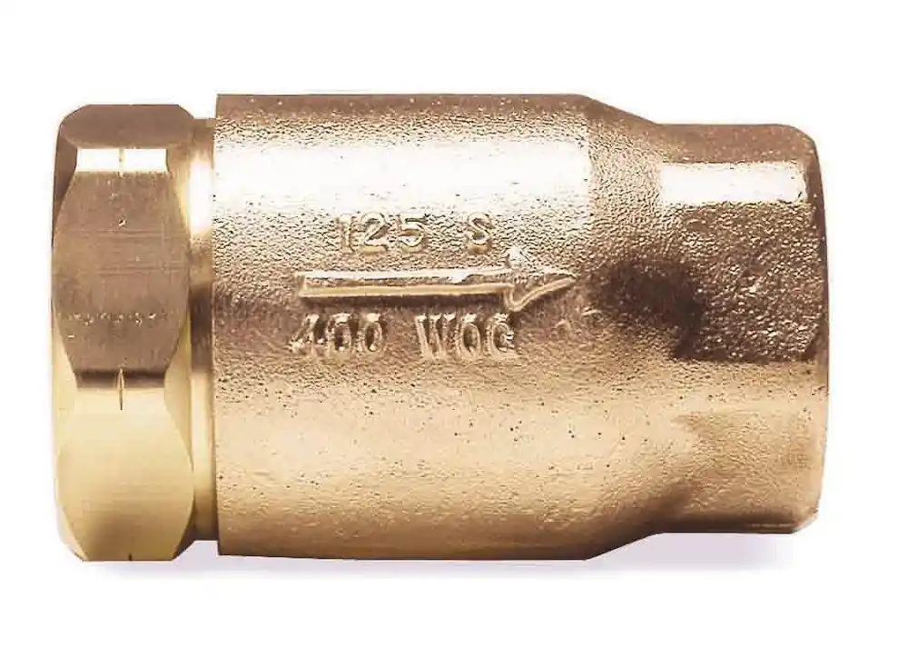 Apollo Valves 61LF-103-01-PR 1/2 in. Bronze Press Full Port Check Valve