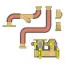 Webstone H4CCL5454Y 1-1/4 FIP Hydro-Core Complete Near Boiler Piping Kit