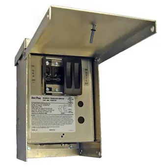 Generac 6377 Manual Transfer Switch 125/250V 30A 7500W