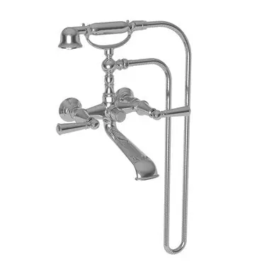 Newport Brass 2400-4283/26 Aylesbury Three Handle Wall Mount Filler