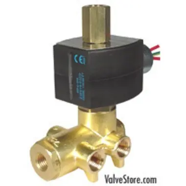 Asco EF8345G001 Solenoid Valve 4 Way 120AC 1/4 NPT