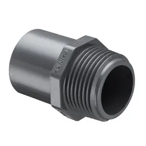 Spears 861-020 2 PVC Male Adapter Spigot x MNPT SCH 80/XH