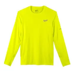 Milwaukee 415HV-XL Workskin Lightweight Performance Shirt - Long Sleeve - Hi Vis XL