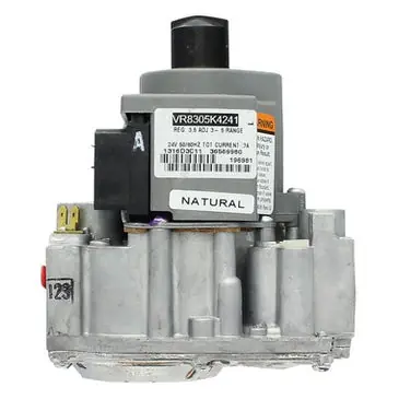 Reznor RZ196981 Gas Valve 24V 3.5 Inch Water Column 3/4 x 3/4 Inch Natural Gas