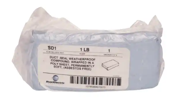 Steel Electric Products SD5 5lb Duct Sealing Compound, Gray