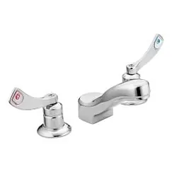 Moen 8228F05 M-DURA Commercial Vandal-Resistant Bathroom Faucet 0.5 Gpm Without Drain