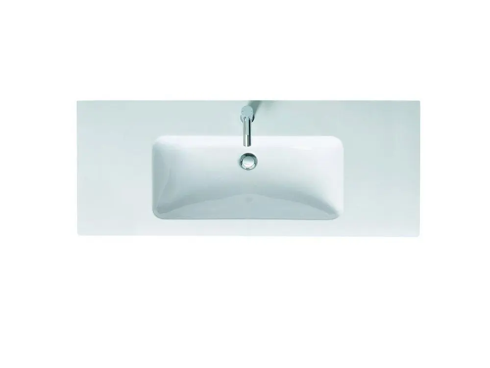 Duravit 2336120000 ME by Starck 48-43/100 x 19-29/100 in. Rectangular Dual Mount Bathroom Sink