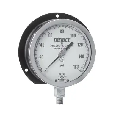 Trerice 500XB4502LA30/60 500X Vacuum Pressure Gauge
