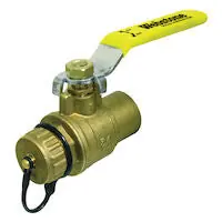 Webstone 50313W 3/4 Sweat x Hose Full Port Ball Valve (Lead Free)