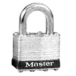 Master Lock 1KA2001 Tumbler Padlock Keyed Alike 4-Pin W1 Cylinder 1-3/4 Width 2001