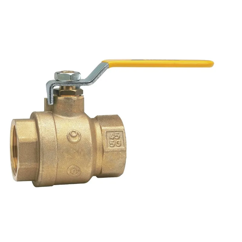 Watts 547104 Ball Valve 1 Thread Full Port Brass FBV-3