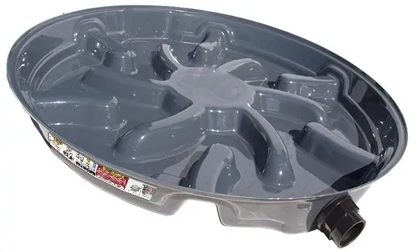 IPS Corporation 87093 ToughPan Dry Lift Wh Pan 25