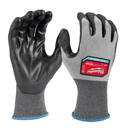 Milwaukee 48-73-8721 High Dexterity Polyurethane Dipped Gloves - Medium