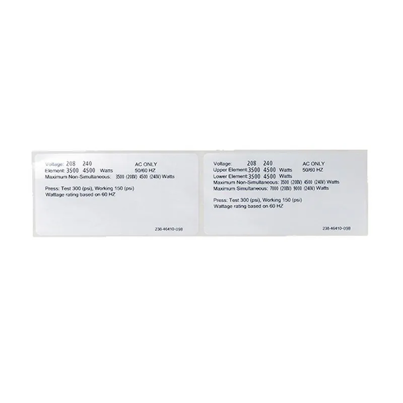Bradford White 4154640949 ElectriFLEX LD 5.5 kW 240V/4 kW 208V Conversion Kit