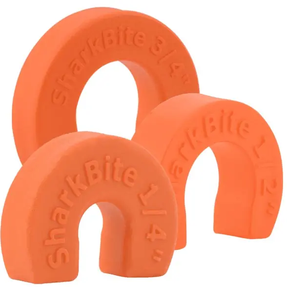 Sharkbite U716A Disconnect Clip Kit, 1/2 in, 3/4 in, 1 in, Plastic