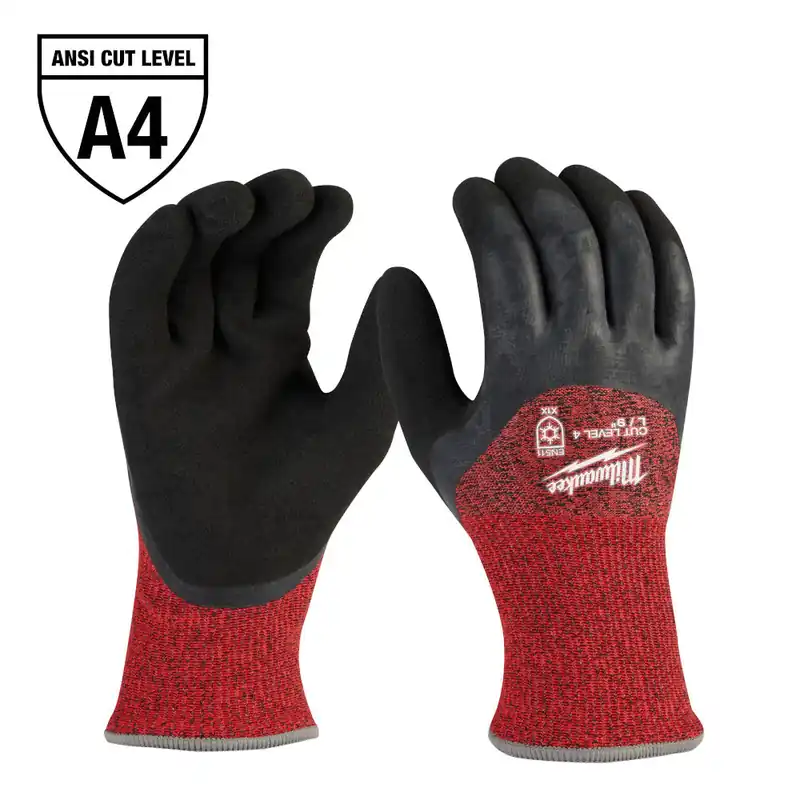 Milwaukee 48-73-7942 Cut Level 4 Winter Dipped Gloves - Large