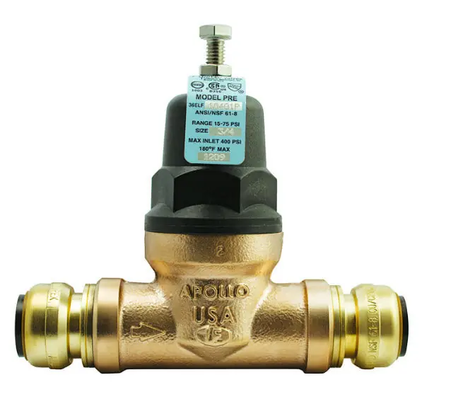 Apollo Valves 36ELF-104-01-PR 3/4 Pressure Reducing Valve No Union FNPT x Press (15 - 75 psig)