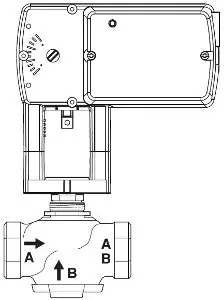 Schneider Electric VA-7223-804-4-07 SmartX Globe Valve Assembly 1 in 2-Way MA51-7103-100