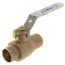 Watts Regulator LFIS63013/4 Ball Valve LFIS6301 Lead Free Copper 3/4 Inch Solder 2 Piece with Waste Valve Lever PTFE 0123629