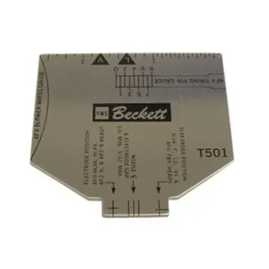 R.W. Beckett T501U Electrode Gauge Tee Nozzle Head for NX Burner