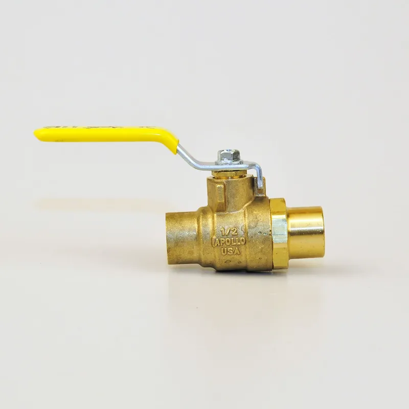 Apollo Valves 77F20301 - 1/2 Solder Straight Ball Valve