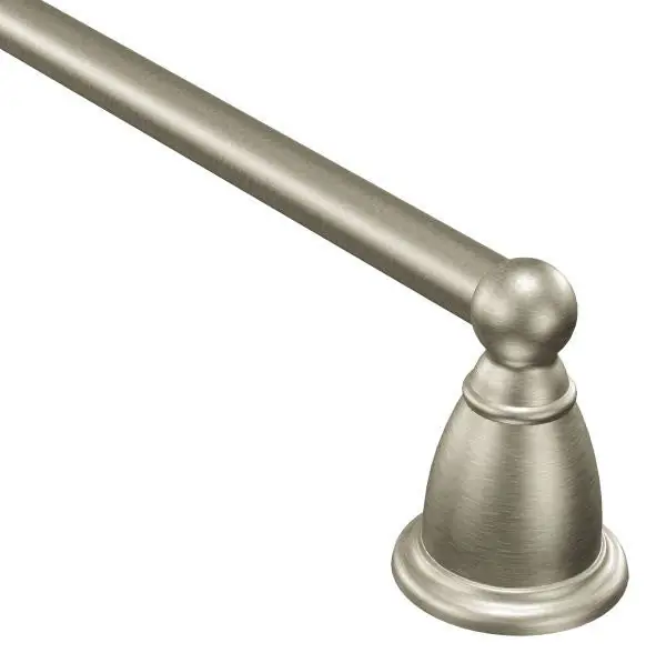 Moen YB2218BN Brantford 18 in. Towel Bar in Brushed Nickel