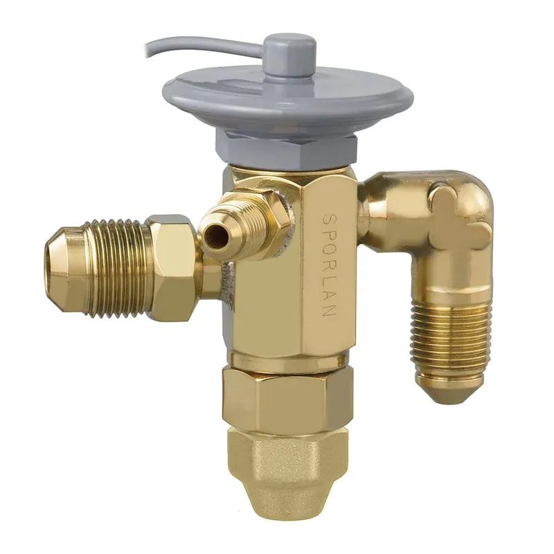 Sporlan 100391 Expansion Valve BF Thermostatic 3/8 x 1/2 Inch SAE Flare R-404A Internal C