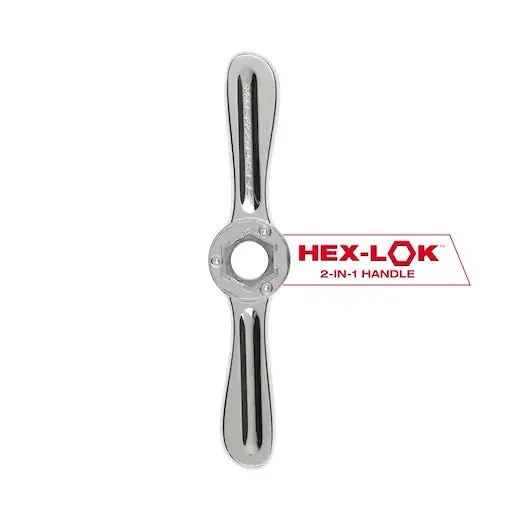 Milwaukee Tool 49-57-5002 Hex-Lok 2-In-1 Tap and Die Threading Handle
