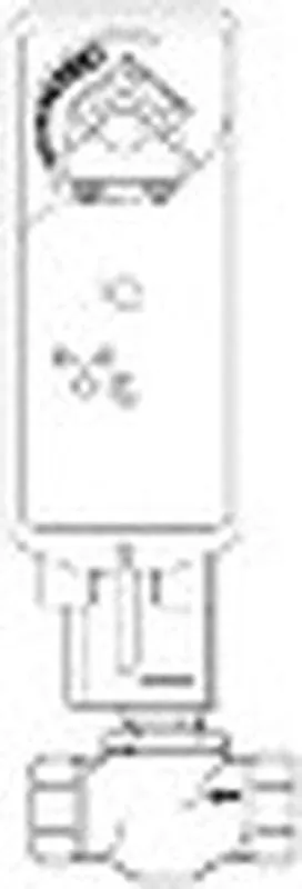 Schneider Electric VS-7213-547-4-08 SmartX Globe Valve Assembly 1 in 2-way Spring Return Proportional Actuator