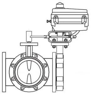 Schneider Electric VAUS-630C-F10-L-14 Valve Assembly 4 in