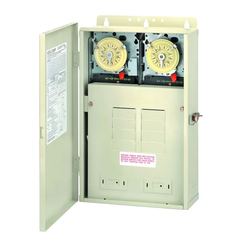 Intermatic T32404R NEMA 3R Load Center 240 VAC 60 Hz 100 Amp DPST/DPST Control System