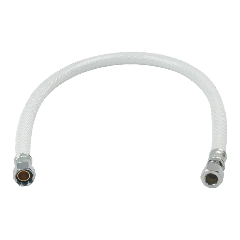 BrassCraft V1-20KCF Speedi Plumb 3/8 x 20 in. Braided PVC Sink Flexible Water Connector