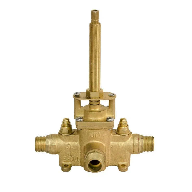 Newport Brass 1-684 Universal 1/2 in. MPT Connection Pressure Balancing Valve with Stops