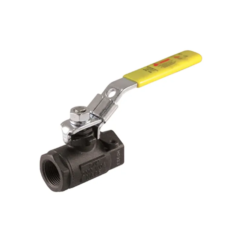 Jomar 100-955 Standard Port, 2 Piece, Threaded Connection, 2000 WOG, Stainless Steel Bal