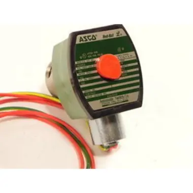 ASCO 8262G138V Solenoid Valve 8262 2-Way Stainless Steel 1/4 Inch NPT Normally Open 120AC