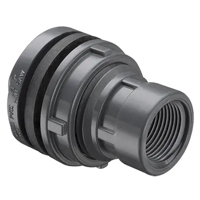 Spears 8172E-020 2 PVC Tank Adapter FPTXFPT EPDM Gasket