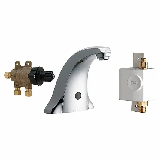 Chicago faucets 116.976.AB.1 E-Tronic Sensor Bathroom Sink Faucet
