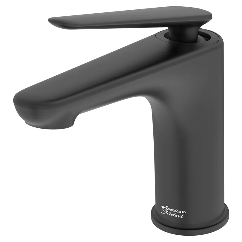 American Standard 7105121.243 Studio S Single Hole Single-Handle Bathroom Faucet 1.2 gpm/4.5 L/min With Lever Handle in Matte Black