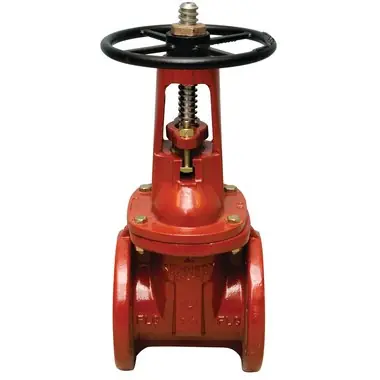 Watts Regulator 408-OSY-RW4 Gate Valve 4 Inch Flanged Cast Iron 0702320