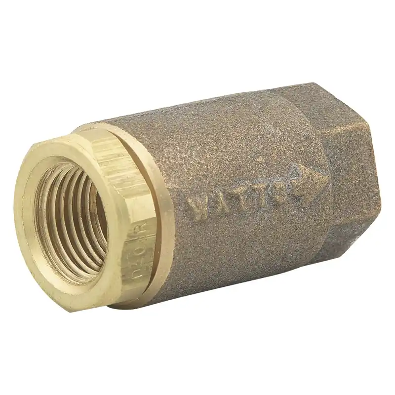 Watts Regulator LF600-114 Check Valve 1-1/4 Inch Lead Free Bronze Silent NPT Non-Shock 400PSI WOG 15PSI Steam