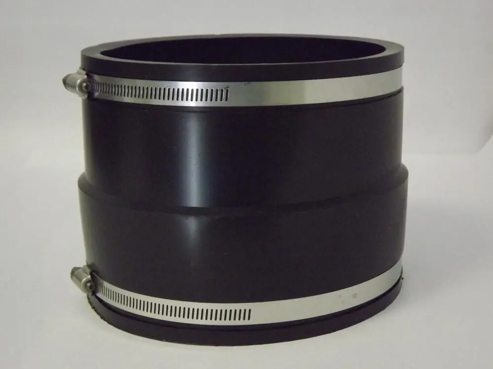 Fernco 1003-66 coupling flexible 6 inch clay to asbestos cement/ductile iron