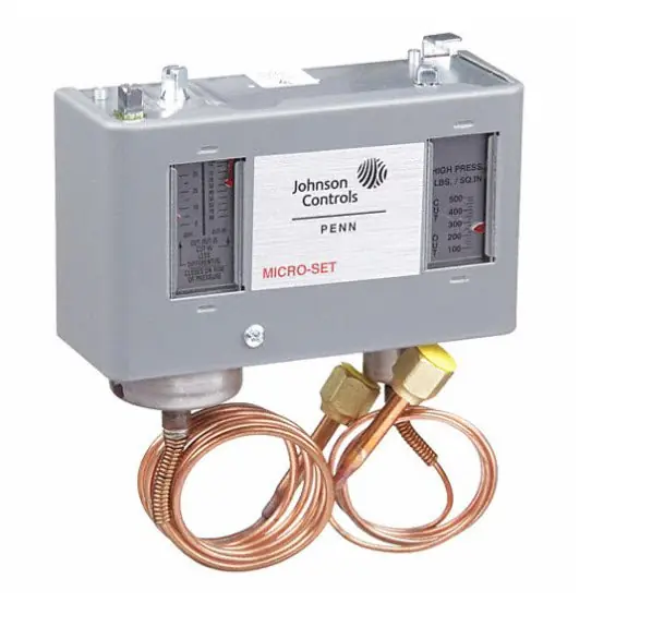 Neuco Inc P70LB-6 Penn Electromechanical Dual Pressure Control 12 in Hg to 80 psi Low/100 to 500 psi High