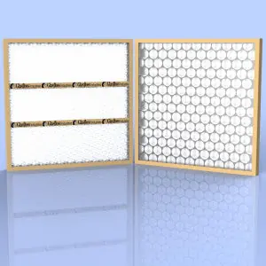 Glasfloss GDS12361 Disposable Panel Filter, 12 in W x 1 in D x 36 in H, MERV: 1 to 5