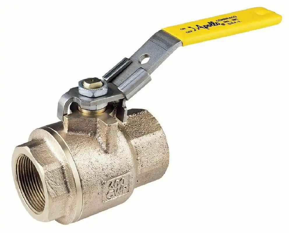 Apollo Valves 77C10901A 77C-A Series 2-1/2 in. Bronze Full Port NPT 600# Ball Valve