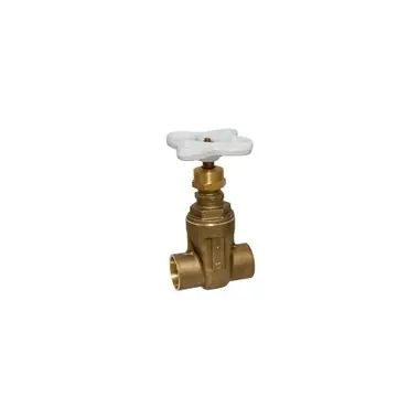 Nibco S113-1LF Gate Valve Non-Rising Stem 1 Inch Lead Free Bronze Class 125 Solder