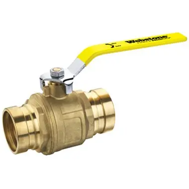 Webstone 81710W 4 Press Full Port Forged Brass Ball Valve Lead Free