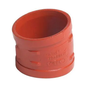 Victaulic A080013PDL FireLock Style 13-C 8 in Grooved Ductile Iron 11-1/4 Degree Bend