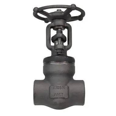 Bonney Forge WL11T-114 Gate Valve 1-1/4 Inch Threaded Weld Bonnet 800# A105 Trim 8