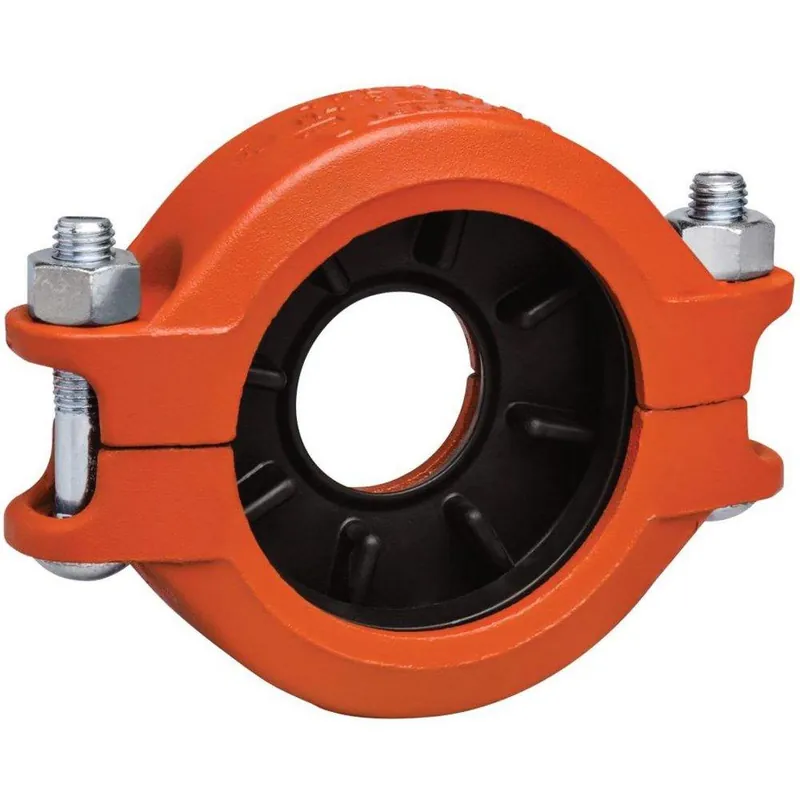 Victaulic LC07750GE0 FireLock Style 750 2-1/2 x 2 in Enamel Grooved Reducing Coupling