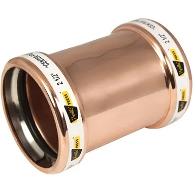 Apollo 10075032 3/4 in. Wrot Copper Press Coupling (Less Stop)